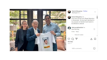 Fukuyama Post sur Instagram