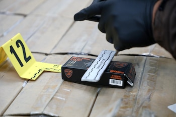 Des munitions volées et livrées