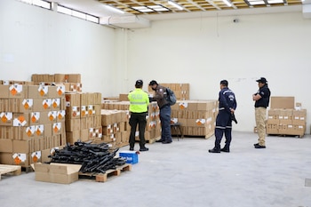 Les munitions ont été volées