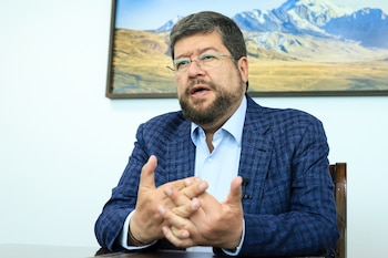 L'homme d'affaires Samuel Doria Medina
