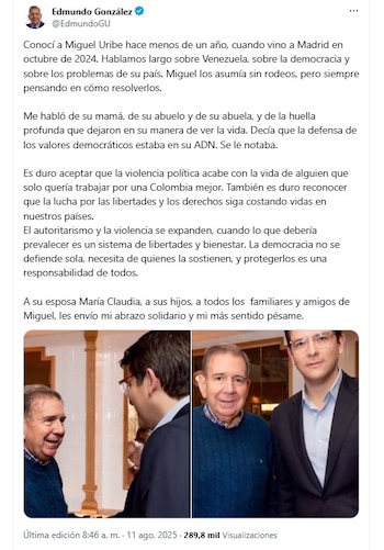 Les paroles d'Edmundo González