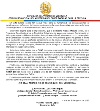 Partie de la déclaration signée par