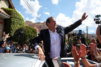 Jorge Quiroga était président de