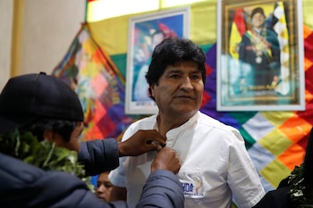 Evo Morales ne soutient pas