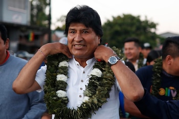 L'ancien président de la Bolivie Evo