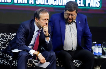 Jorge "Tuto" Quiroga et Samuel