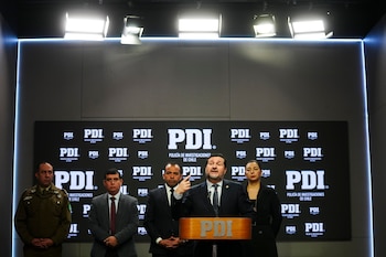 Le procureur Héctor Barros a tenu