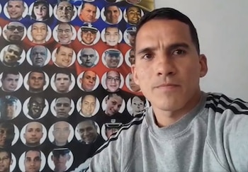 Le corps d'Ojeda était
