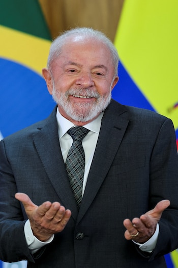 Le président du Brésil, Luiz