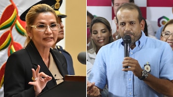 Jeanine Áñez et Luis Fernando