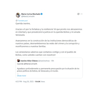 Messages Machado et
