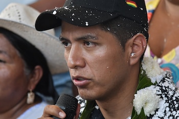 Le président du Sénat, Andronón