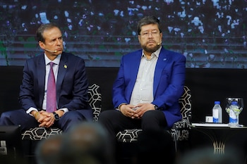 Jorge Tuto Quiroga et Samuel