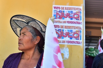 Un adepte d'Evo Morales