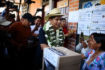 Andrónico Rodríguez a voté