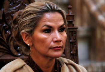 L'ancien président par intérim Jeanine