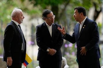 Le président bolivien Luis Arce,