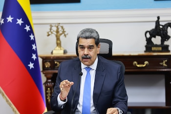 Le dictateur du Venezuela, Nicolás
