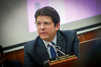Miguel Uribe au Sénat