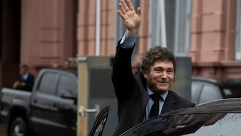 Le président de l'Argentine, Javier