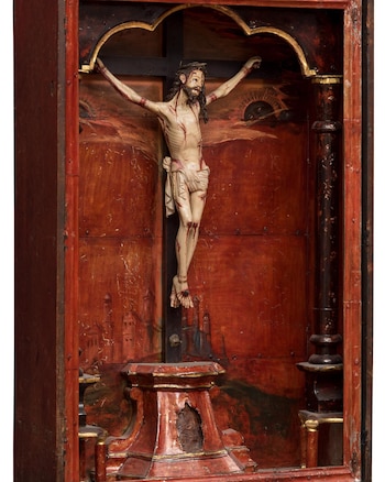 Le Christ crucifié de Caspicara
