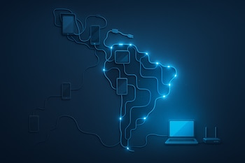 Entre les zones déconnectées et les nœuds