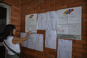 Élections au Venezuela.