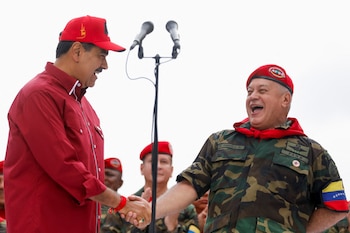 Nicolás Maduro et Diosdado Cabello,