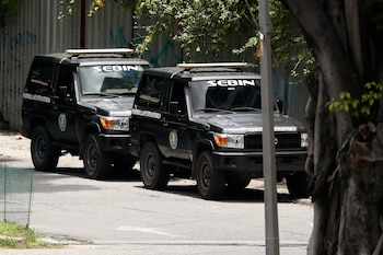 Camions Sebin dans un