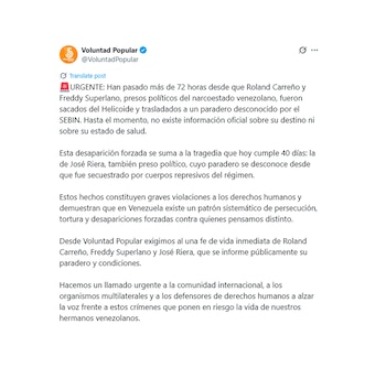 Le message de la volonté populaire
