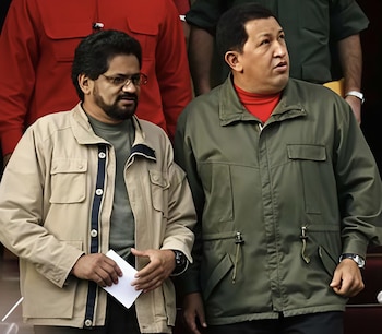 Hugo Chávez avec Alias ​​Iván