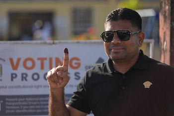 Le candidat à la présidentielle Azruddin Mohamed