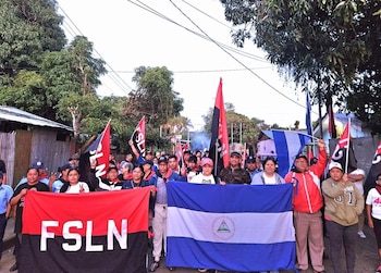 Le comité de direction sandiniste