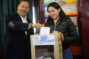 Le président bolivien Luis Arce