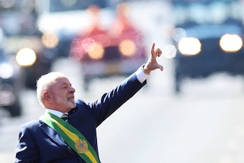 Le président du Brésil, Luiz