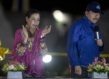 Le président du Nicaragua, Daniel