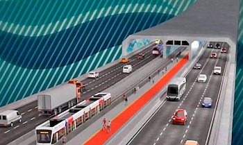 Le tunnel aura 870 mètres