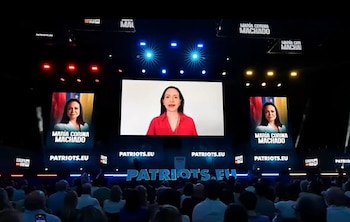 María Corina Machado a participé à