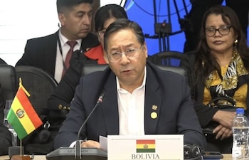 Le président de la Bolivie, Luis