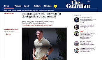 Le Guardian a dit Bolsonaro