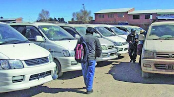 Les véhicules de contrebande circulent