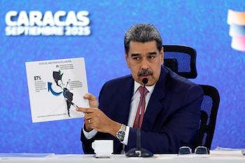 Le dictateur du Venezuela, Nicolás
