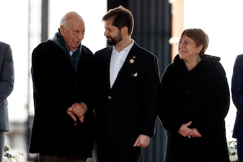 Ricardo Lagos, Gabriel Boric et