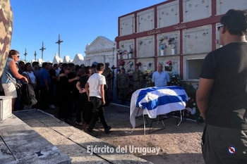 Les restes de Rodolfo Álvarez