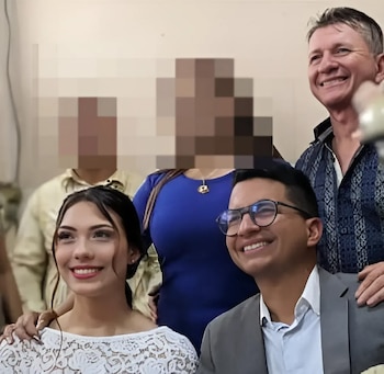 Pedro Hernández avec son
