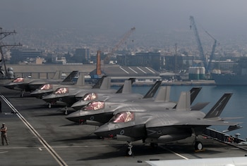 Avion F-35B Lightning II dans