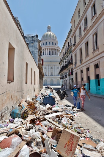 L'accumulation de déchets est