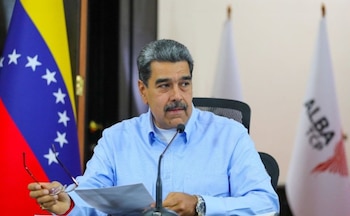 Le dictateur du Venezuela, Nicolás