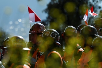 La manifestation a visité les avenues principales