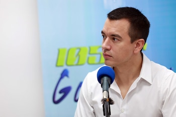 Daniel Noboa, président de l'Équateur.